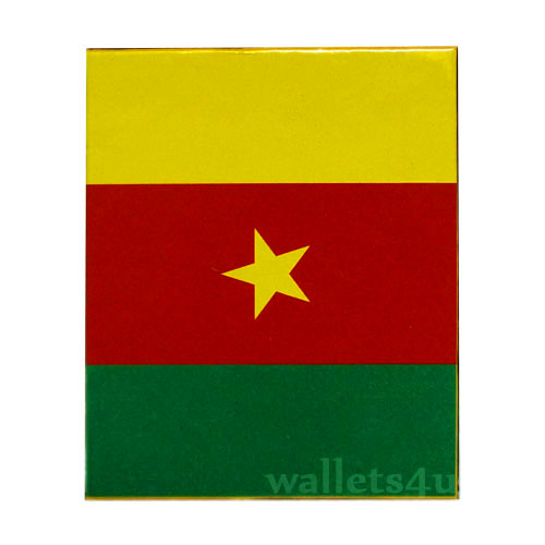 Magic Wallet, Cameroon Flag - 0146