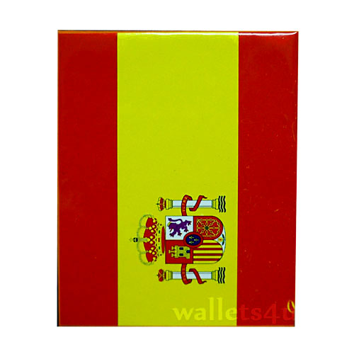 *Magic Wallet, Spainish Flag, bandera de España billetera - 0139